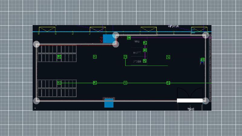 报喜鸟一楼电池室