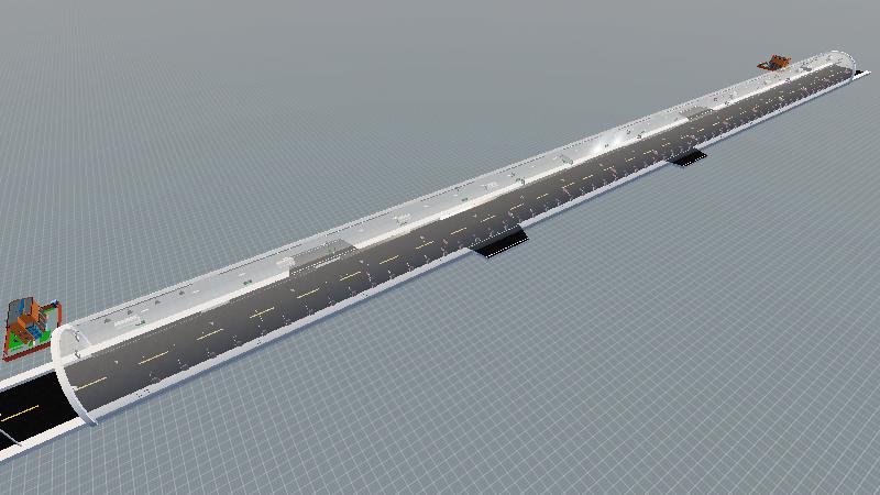 测试隧道大峡山隧道11.12.2