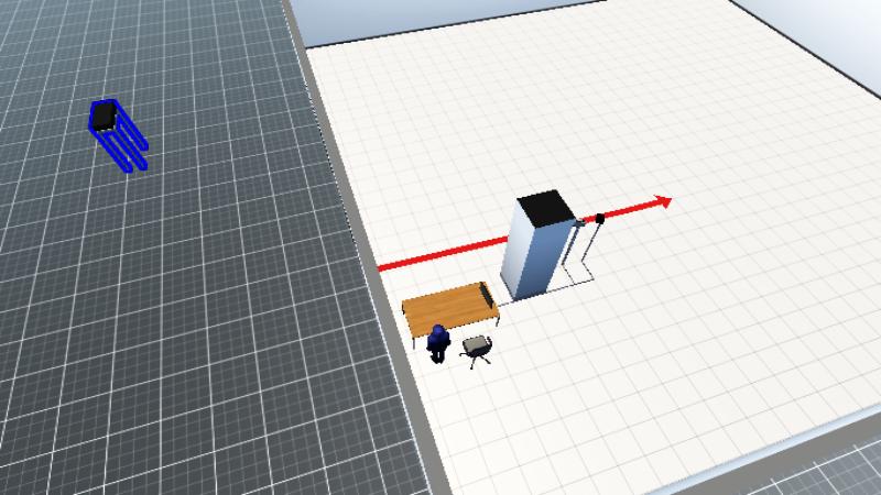 半程镇政府热成像效果图1