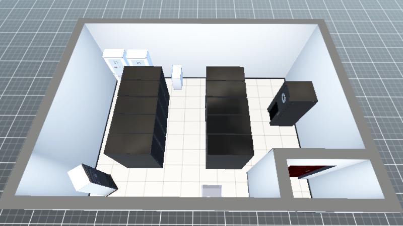 40号院主楼1层屏蔽机房1