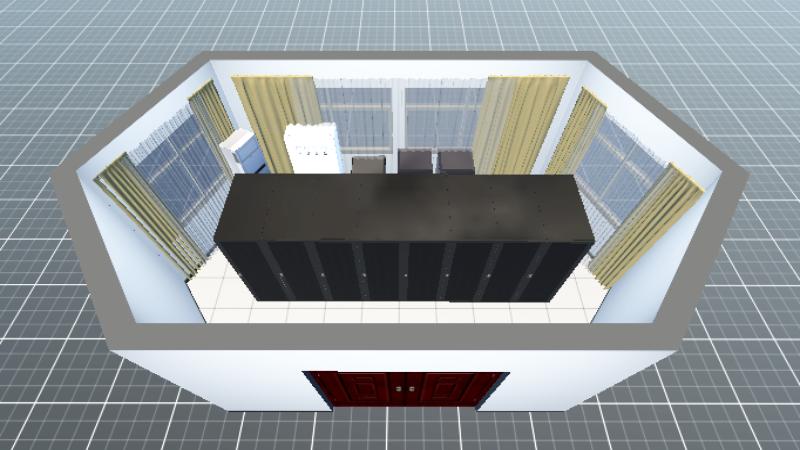 40号院东角楼4层