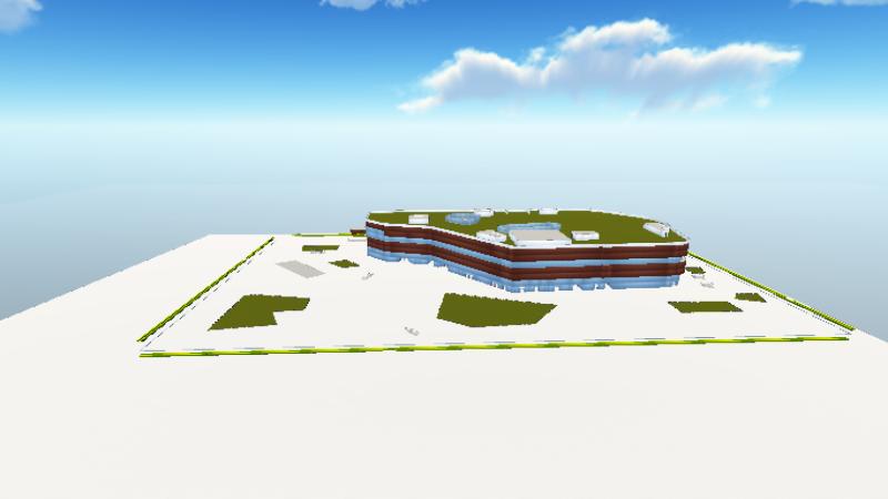 苏宁广场逃生演示