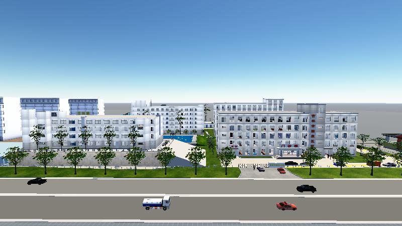 吉林脑康医院 全   门诊楼 标点