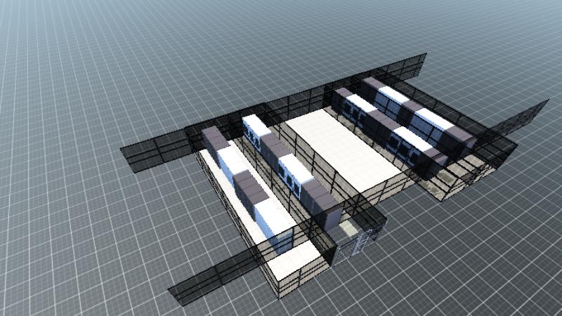 高密服务器布局