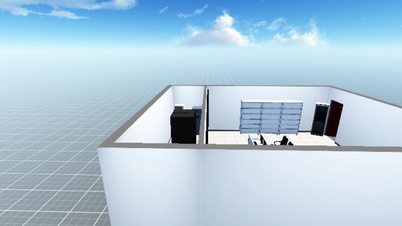 某政府大楼监控室