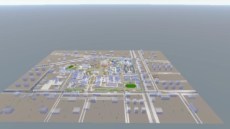 城市楼顶设施模型2.0