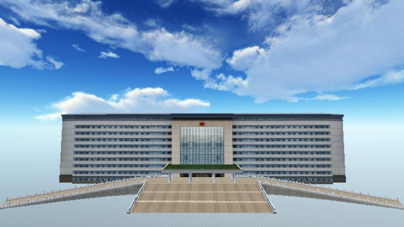 山西省政府1号楼外立面和室内