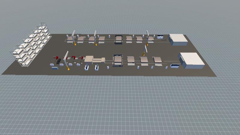 西安客车段空调产线