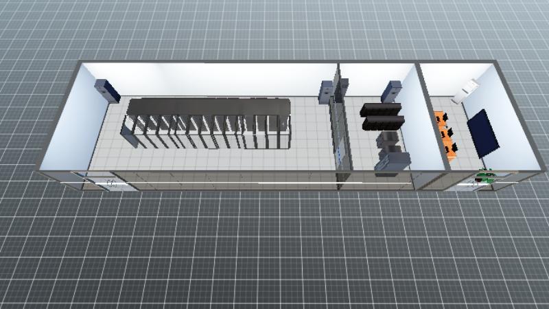 漯河职业技术学院单列监控配电在一起