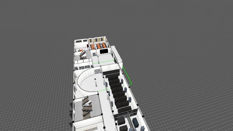 城市科技学院1A教学楼模型