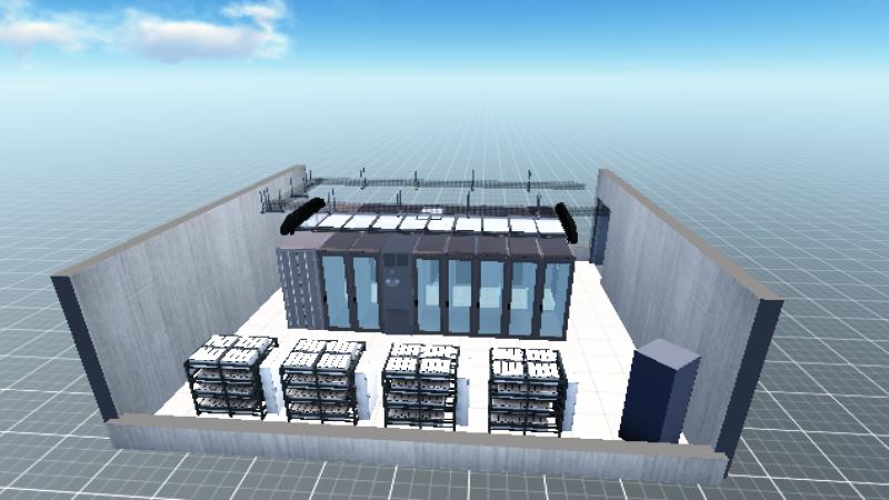 机房图纸长三角3D