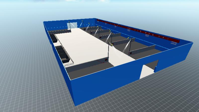 砂石料仓含降尘