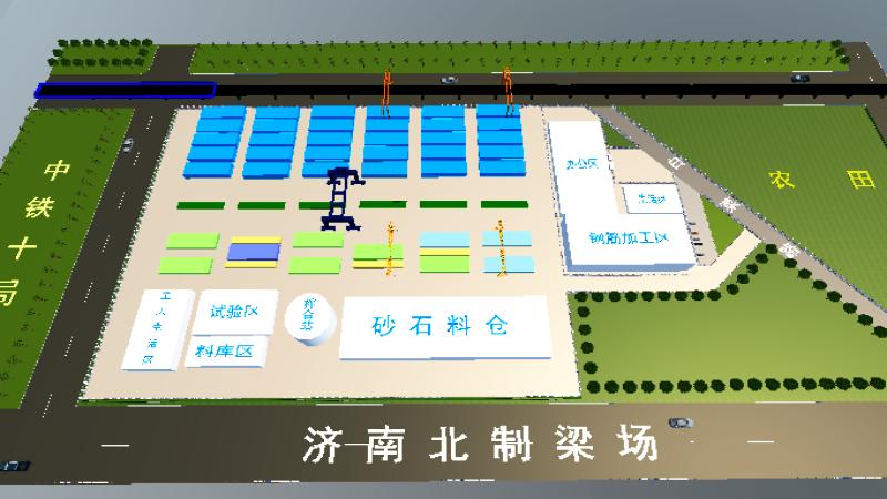 济南北制梁场0710