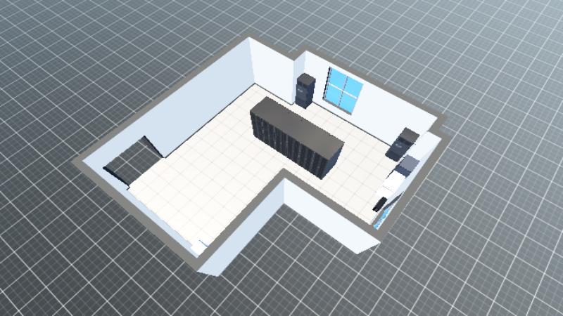 四川工商职业技术学院-实训楼机房