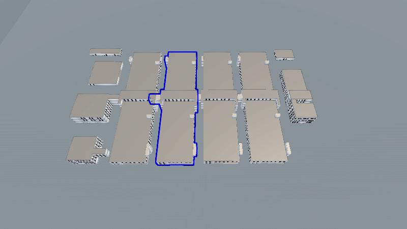 B区B1、B2、B3、B4、B5