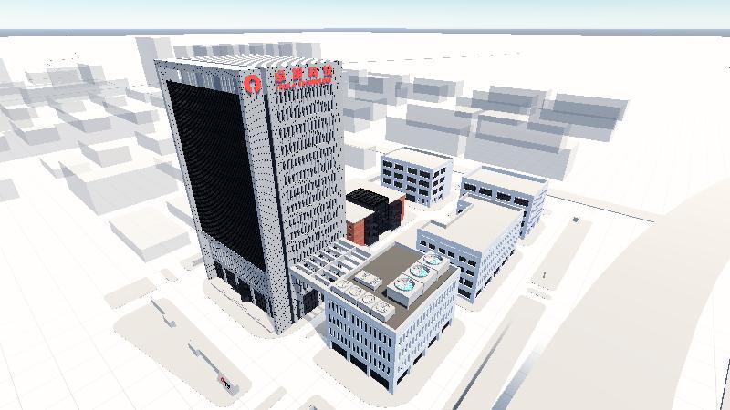 卓朗园区白天模式