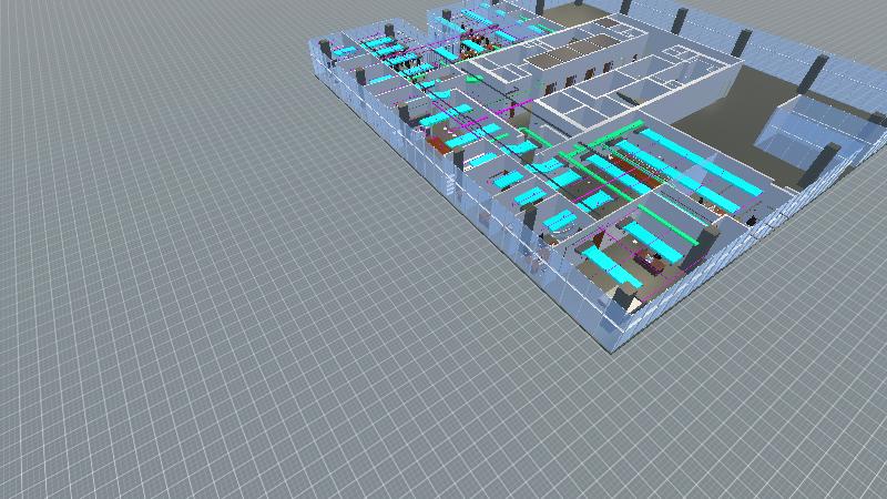 设计院办公室拆分加灯空调出风口点位010816