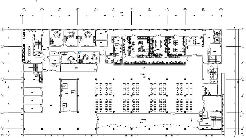 食堂一层二层三层