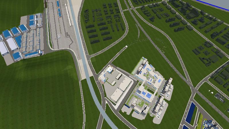 陆港前期工作V2.8（仓库区替换模型、保税大厦增加模型）