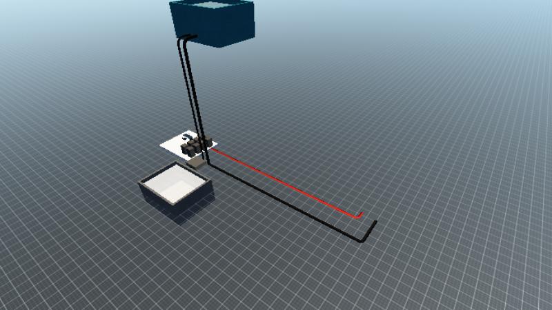 隧道场景分-水池