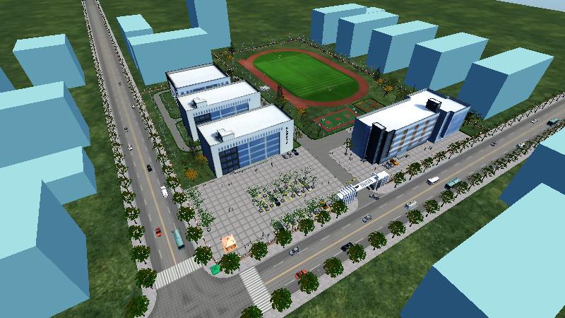 教育装备展模型