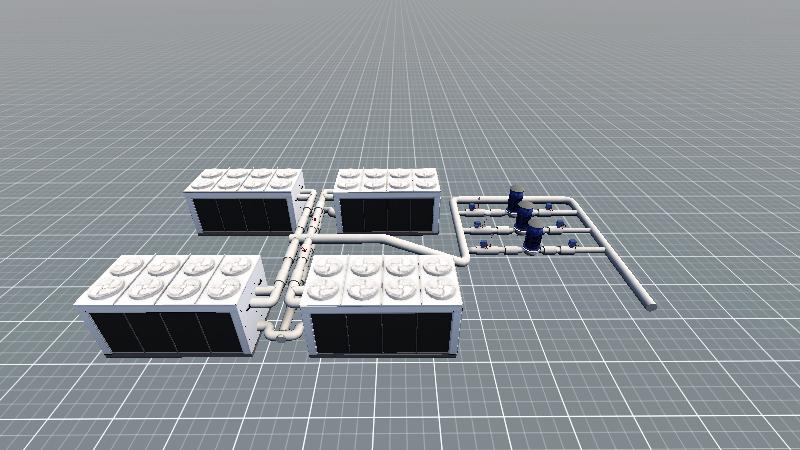 华西口腔-医技楼空调冷源系统图
