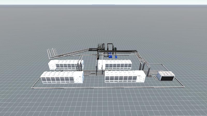 华西口腔-业务综合楼ABC区空调冷源系统图