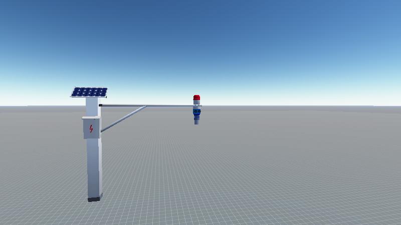 水位监测设备(带太阳能变电箱）