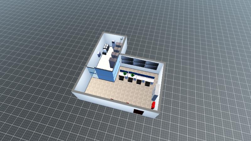 盈速达机房效果图