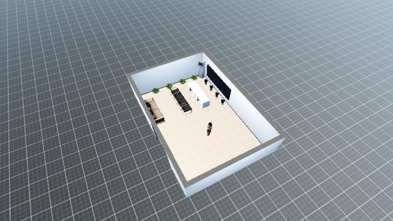 中铁十四局监控室正面摆设