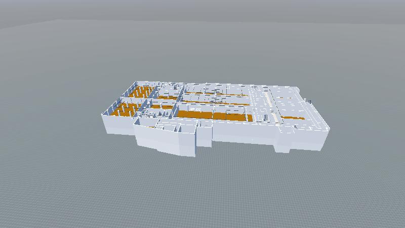 数据中心内三维