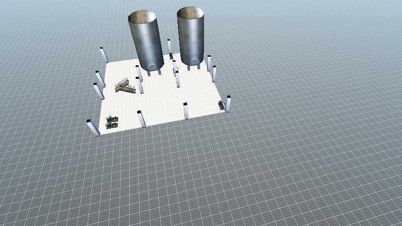 脂肪酸甘油预处理车间1层