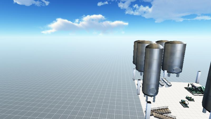 脂肪酸氢化车间设备布置图1层