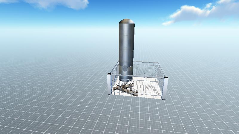 脂肪酸氢化车间设备布置图5层