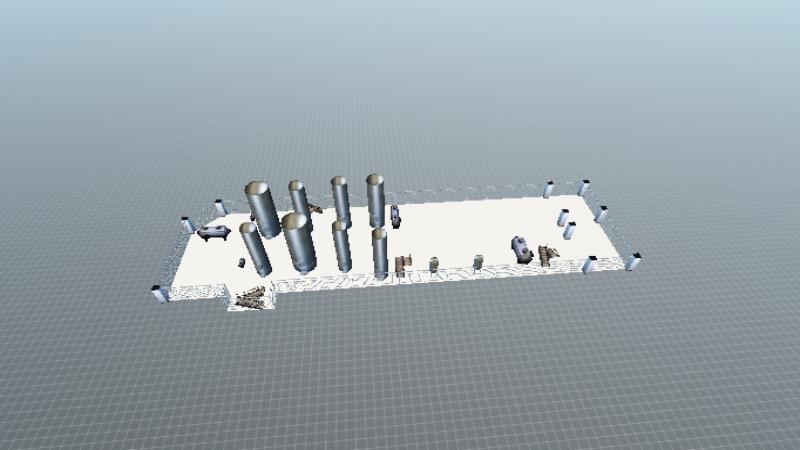 脂肪酸一车间设备布置图5层