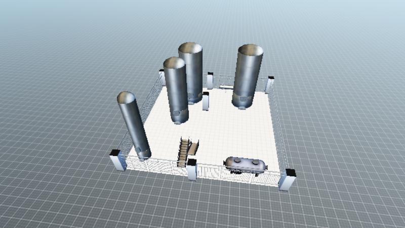 大豆油酸平面图6层