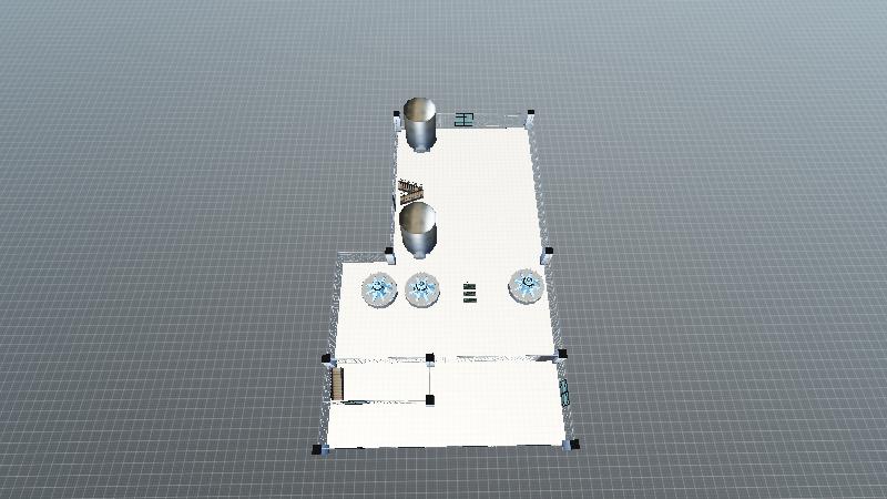 皂粒车间设备平面布置图8层