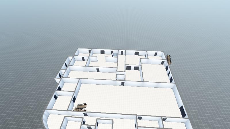 默克1生产厂房1F