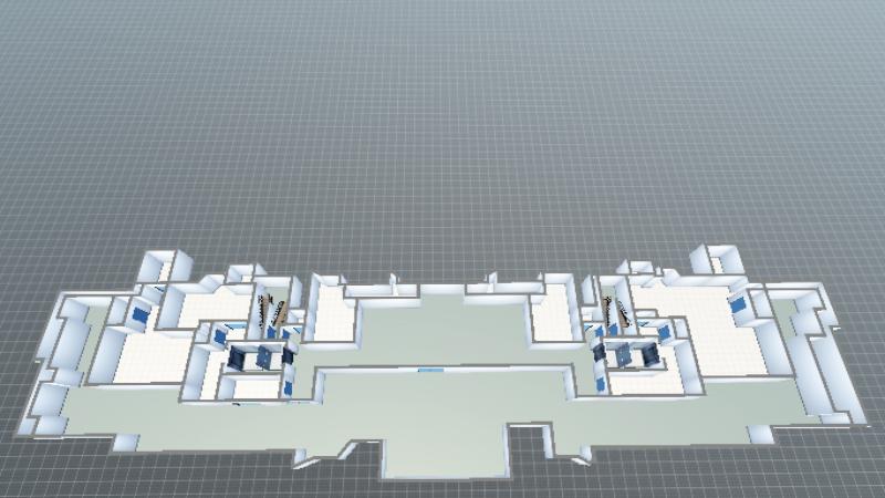 5、3、4号楼1层 弱电平面图-模型 拷贝