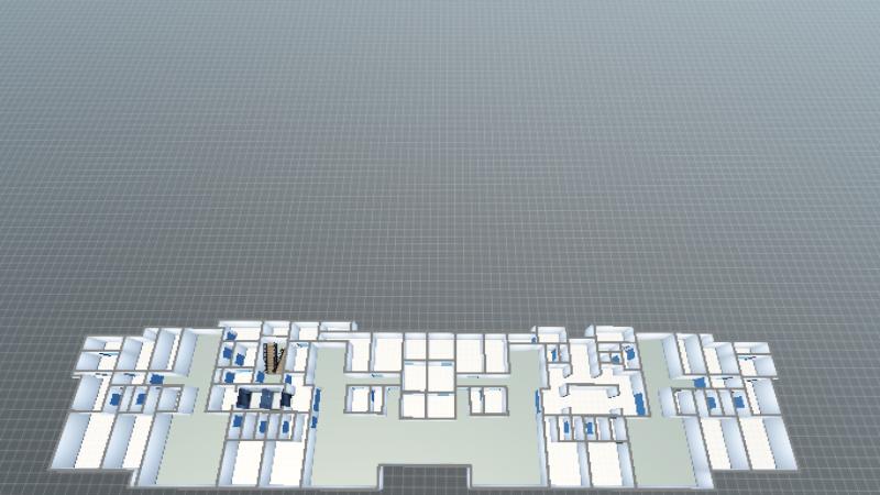 5、3、4号楼 2层弱电平面图-模型