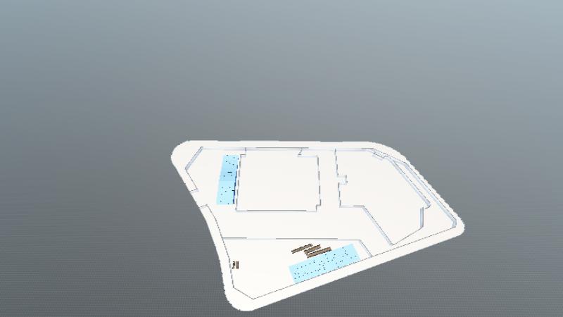 地库顶板图  商办8号及配套商业楼弱电平面图(1)-模型