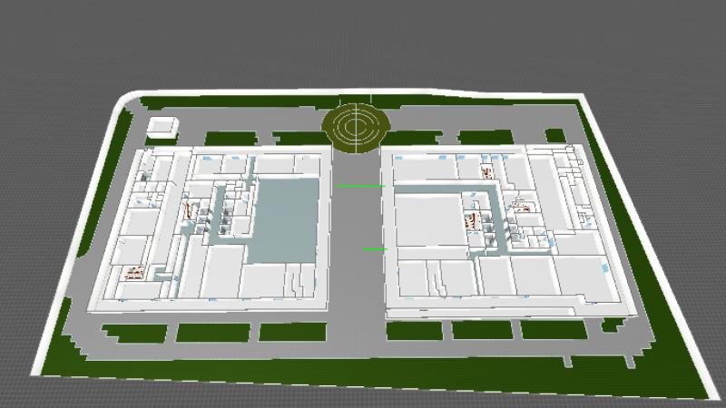 室外总平面图20200811-模型 (恒泰)