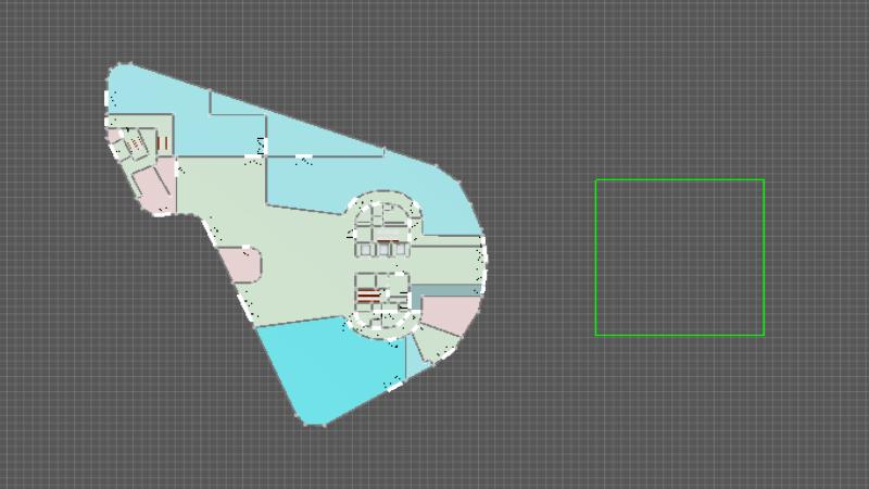 C3塔楼底图局部夹层 一层