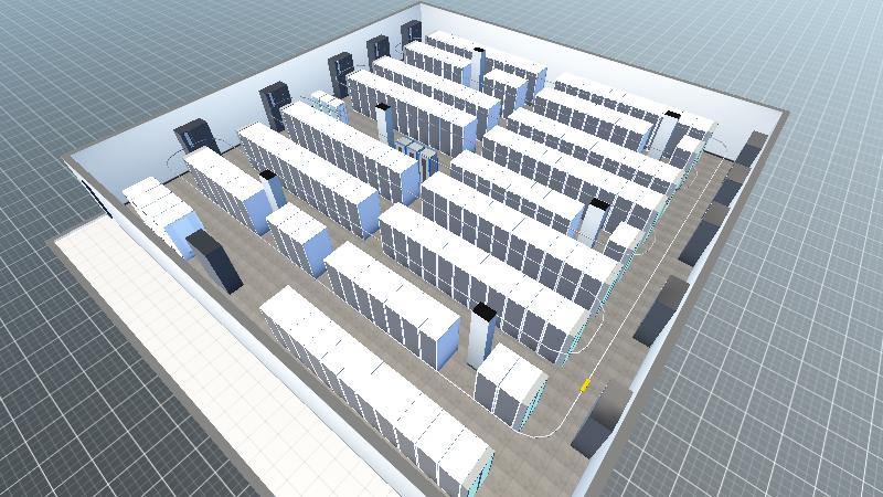 南充电信机房布局