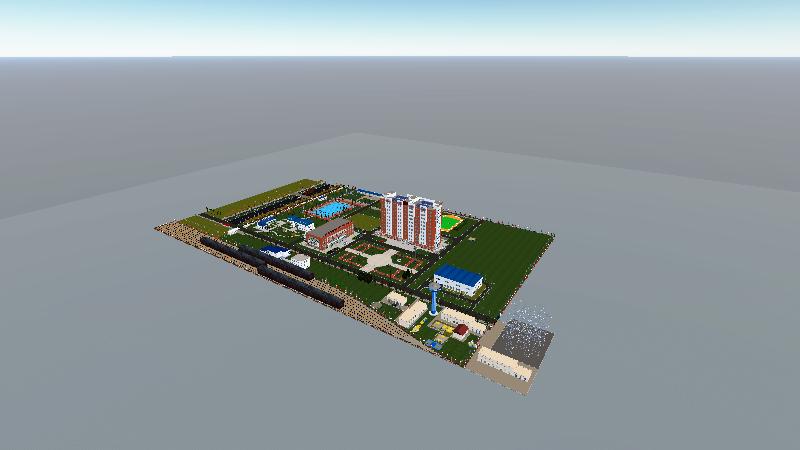 黄骅南站区-全景