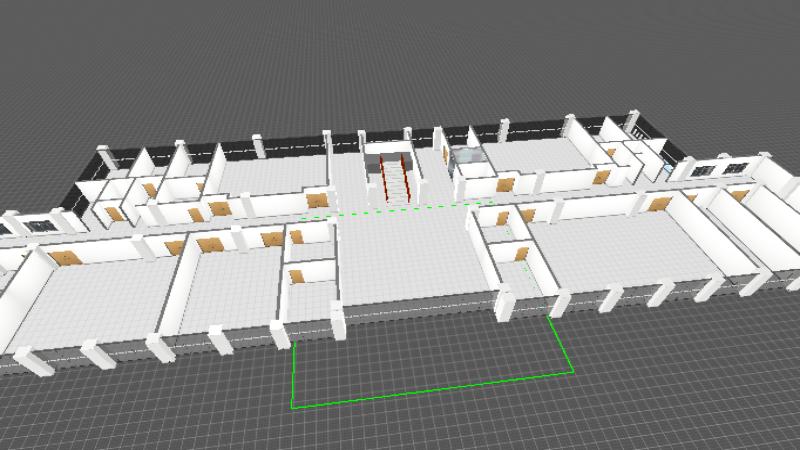 山东大学青岛校区两栋楼