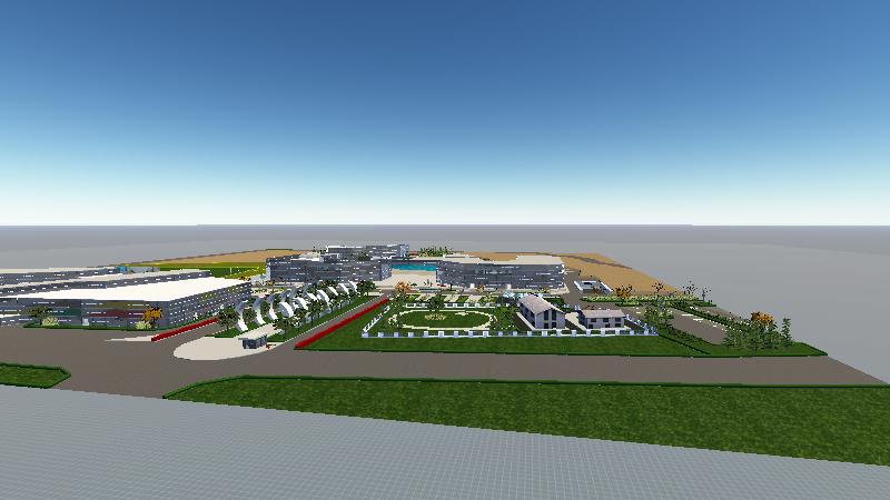 门户客厅（测试无房顶）