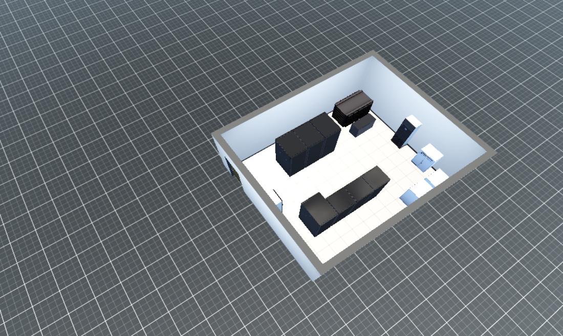 三楼短边视频审核机房