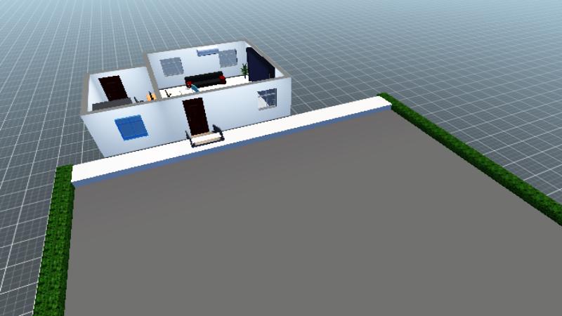 综合阵地2*3-半墙全包