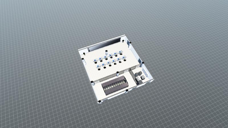 电力公司负一楼-模型2